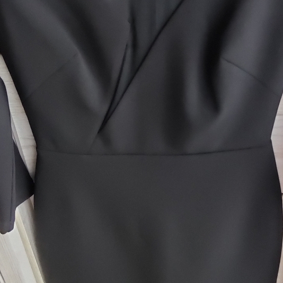 BcbgMaxazria Mesh Inset Mini Cocktail Dress - Picture 6 of 7